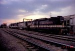 SOU 2543 and others at the fuel rack in Glenwood Yard